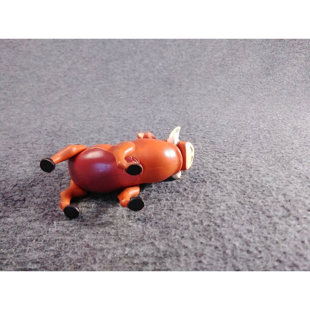 Vintage Disney Figure The Lion King 1994 Mattel Pumba Warthog Moving Jaw - Picture 8 of 8